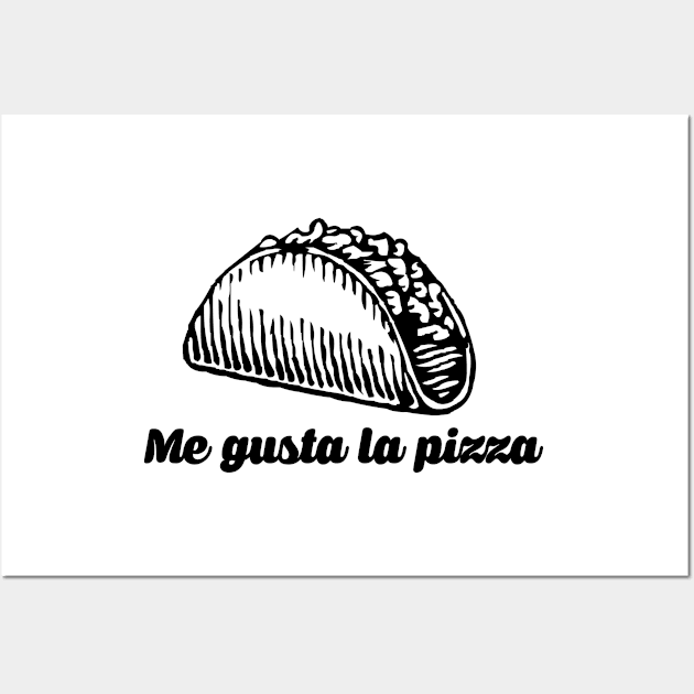 Me Gusta La Pizza Wall Art by Jennikossack